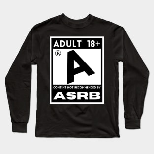 Rated Adult Long Sleeve T-Shirt